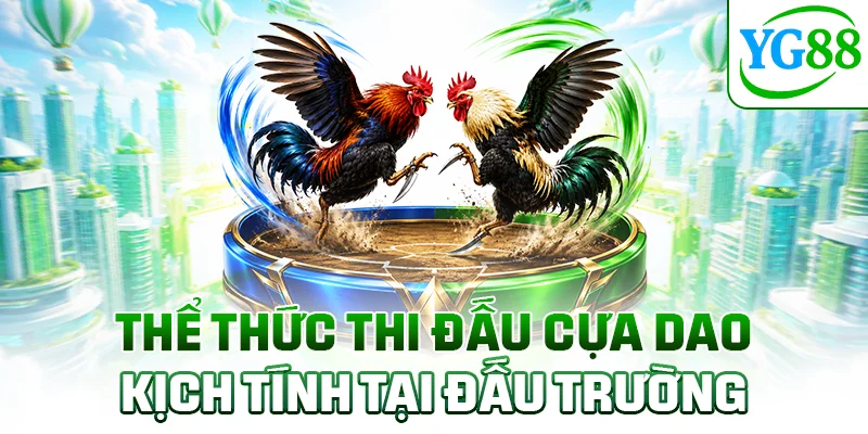 Thể thức thi đấu cựa dao kịch tính tại đấu trường